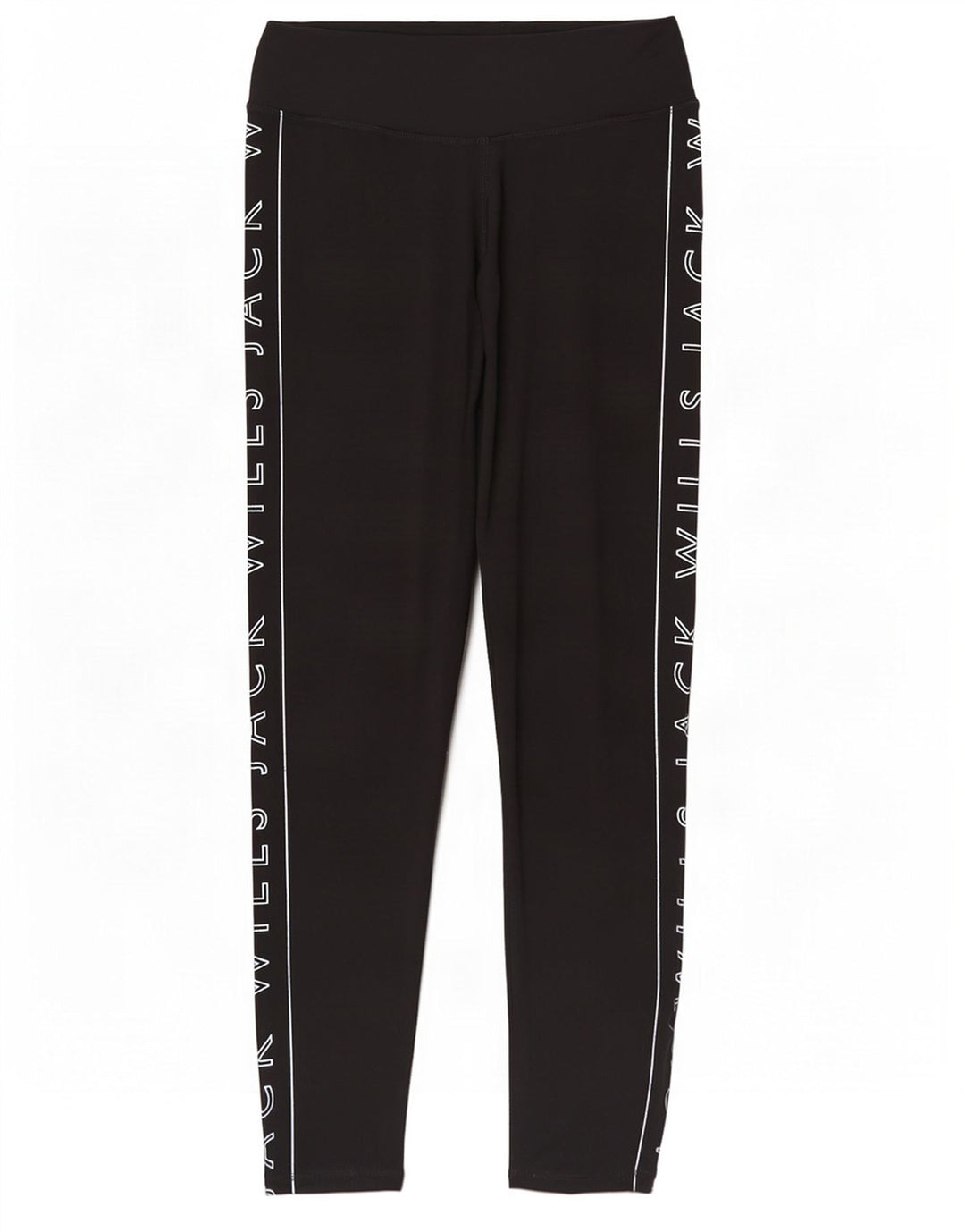 Γυναικεία γραφικά κολάν Jack Wills UK 12 Medium Black Polyester