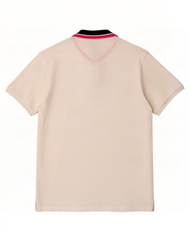 Champion Ανδρικό Πόλο Μπλουζάκι 2XL Λευκό Ψάθινο