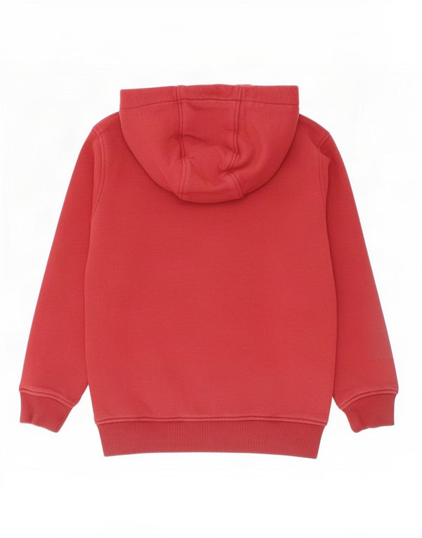 Jack Wills Boys Graphic Hoodie Jumper 5-6 Years Maroon Cotton