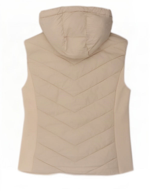Zara γυναικεία κουκούλα με επένδυση Gilet UK 18 XL Off White