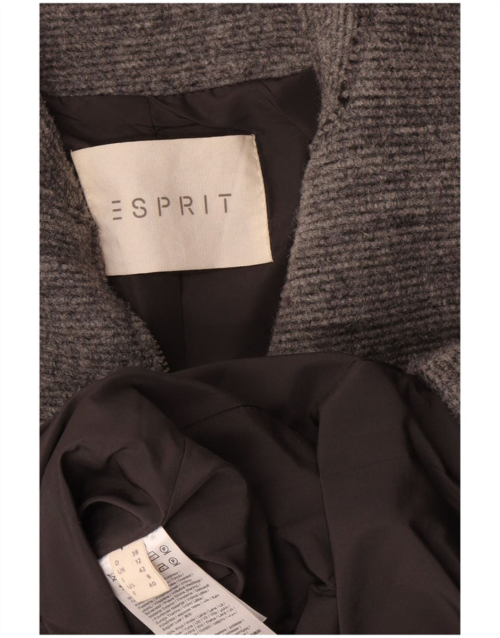 Γυναικείο παλτό Esprit UK 12 Μαλλί μεσαίου γκρι
