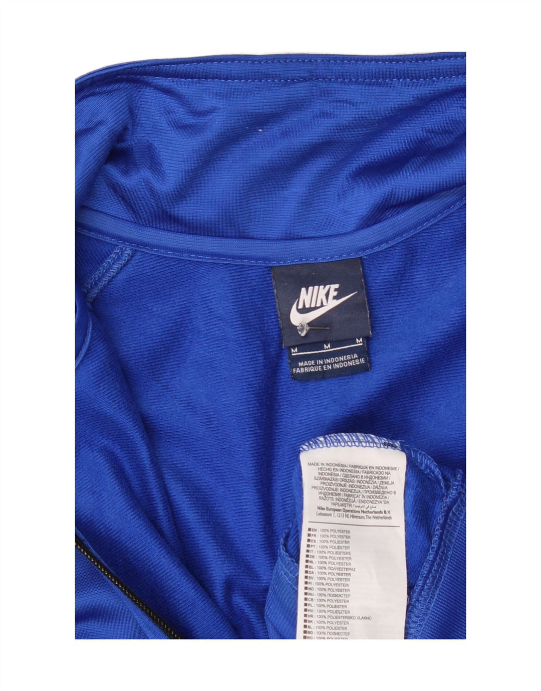 Ανδρική φόρμα Nike Μπουφάν μεσαίου μπλε χρώματος πολυεστέρας