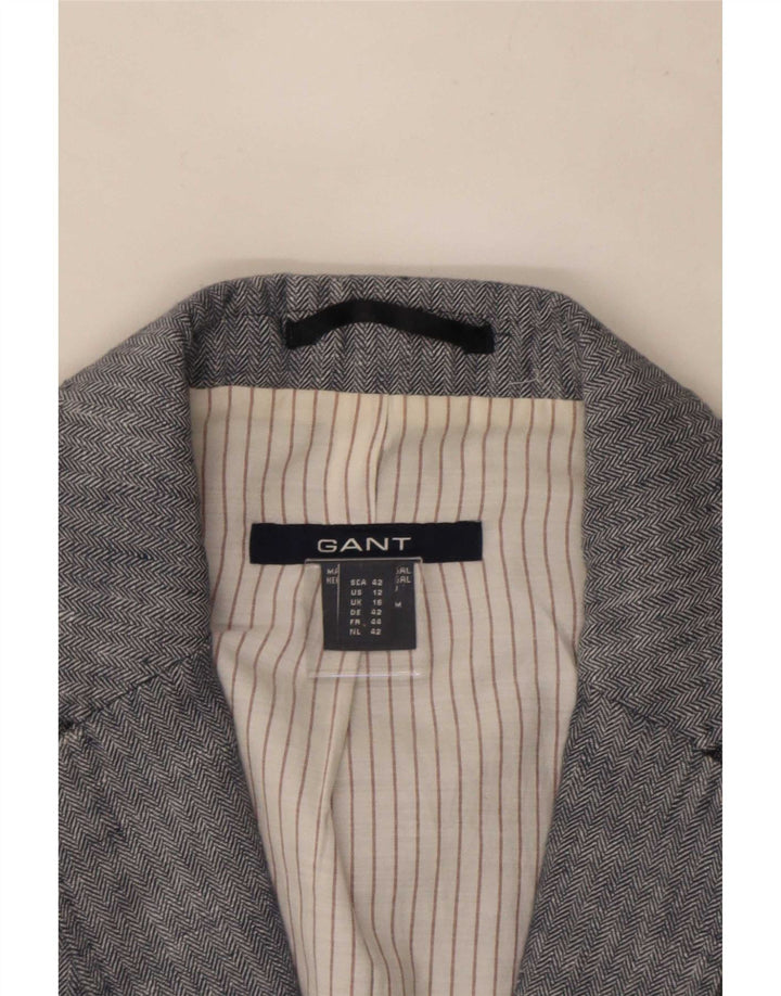 Gant Γυναικείο Μπουφάν Blazer UK 16 Large Grey Len