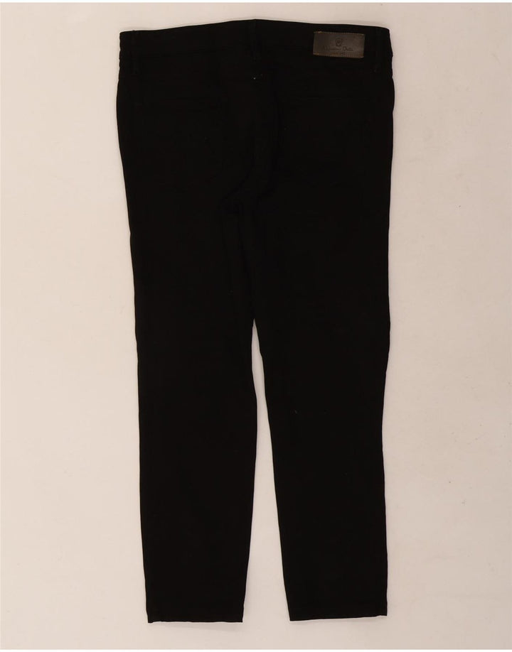 Massimo Dutti Γυναικείο Crop Slim Jeans W32 L25 Μαύρο