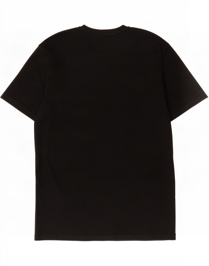Ανδρικό T-Shirt Zara Τοπ μεγάλο μαύρο βαμβακερό