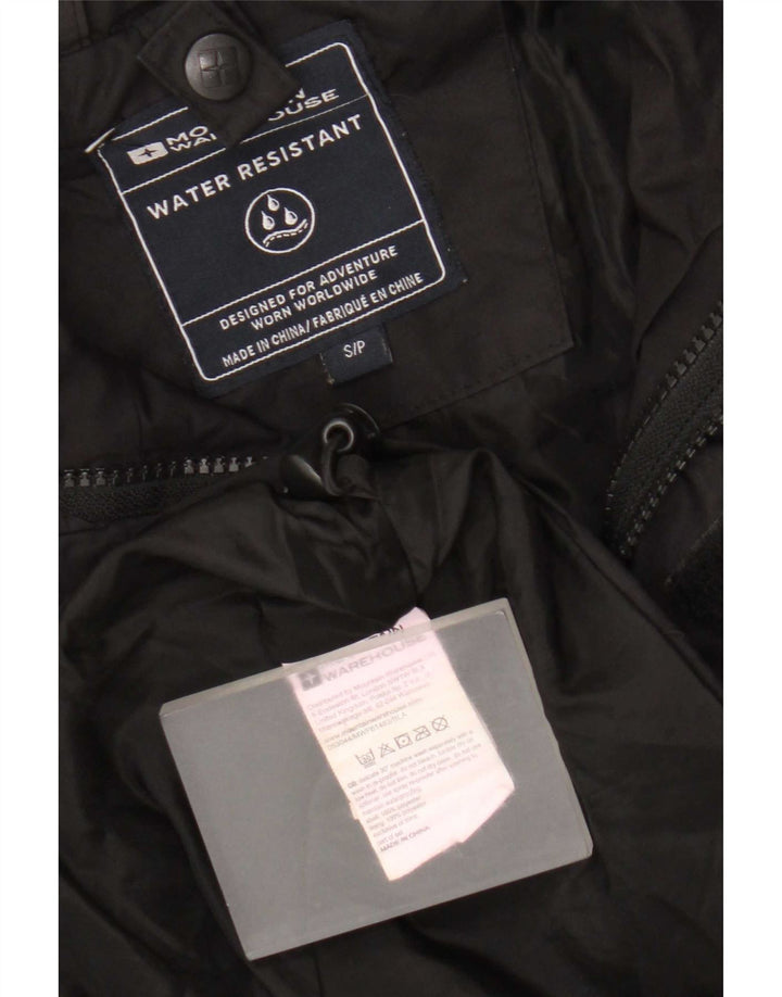 Ανδρικό μπουφάν βροχής με κουκούλα Mountain Warehouse UK 36 Small Black Polyester