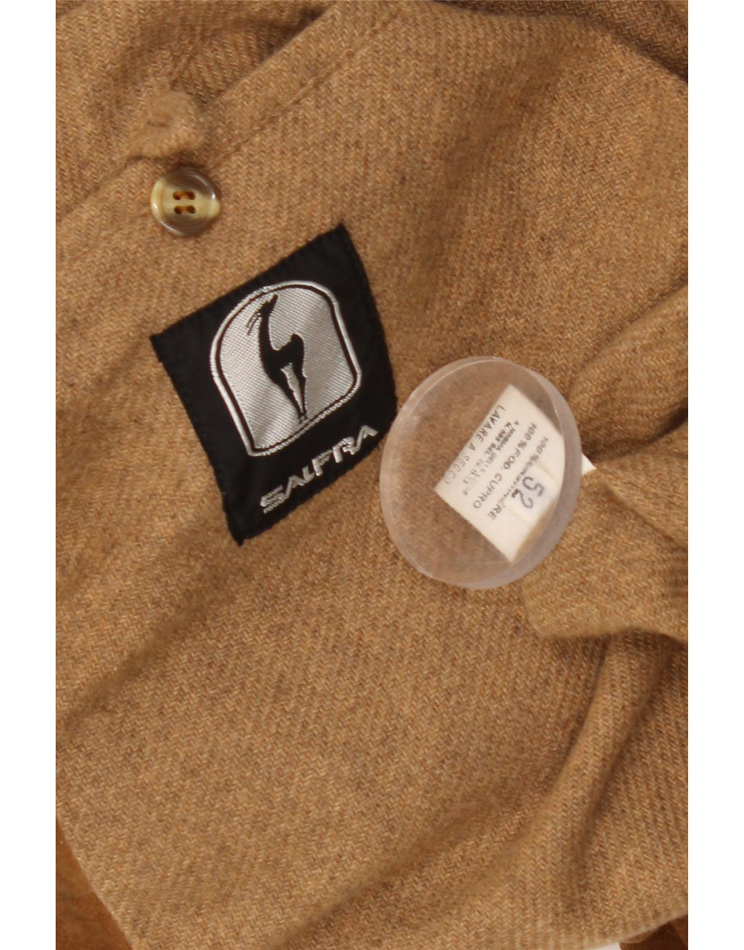 Salfra Ανδρικό Suede Bomber Jacket IT 52 XL Καφέ Δερμάτινο