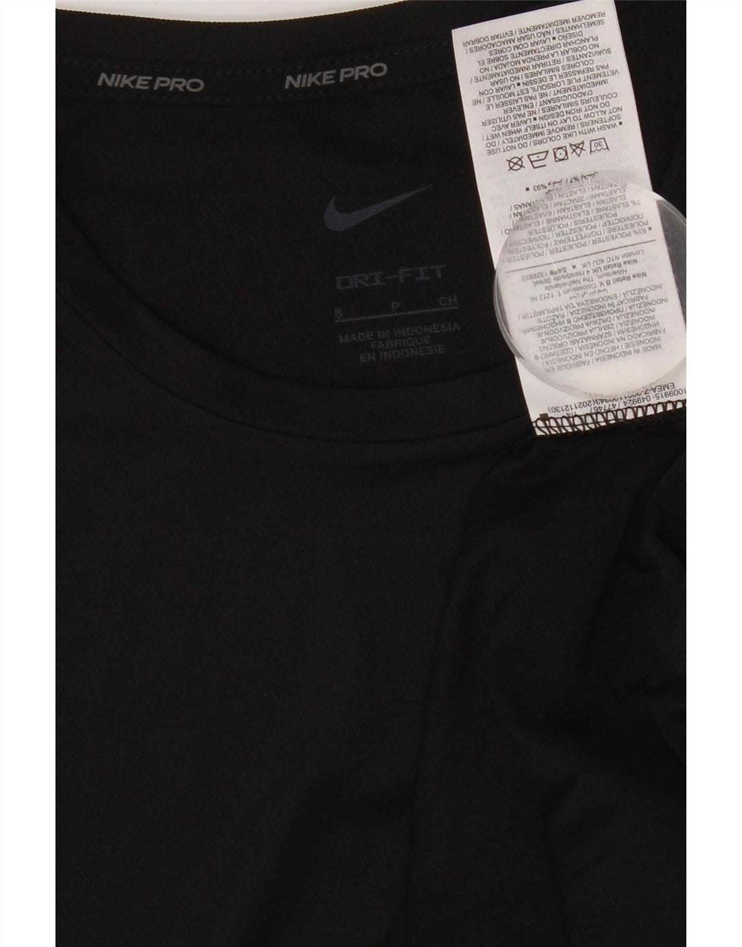 Ανδρικό μπλουζάκι Nike Dri Fit Top Small Black Polyester