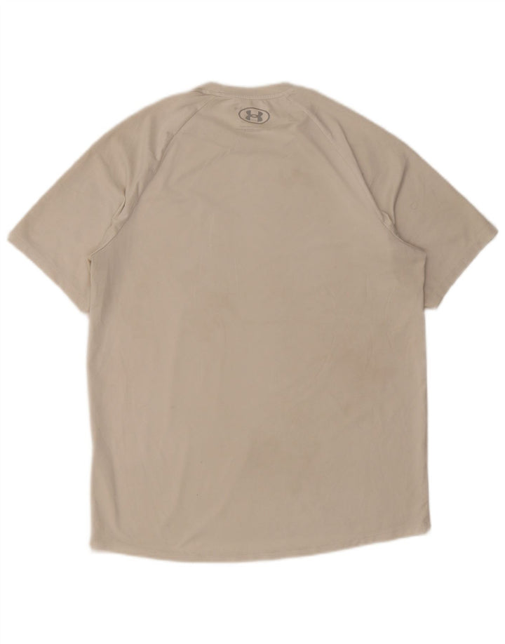 Under Armour Ανδρικό T-Shirt Top Medium White