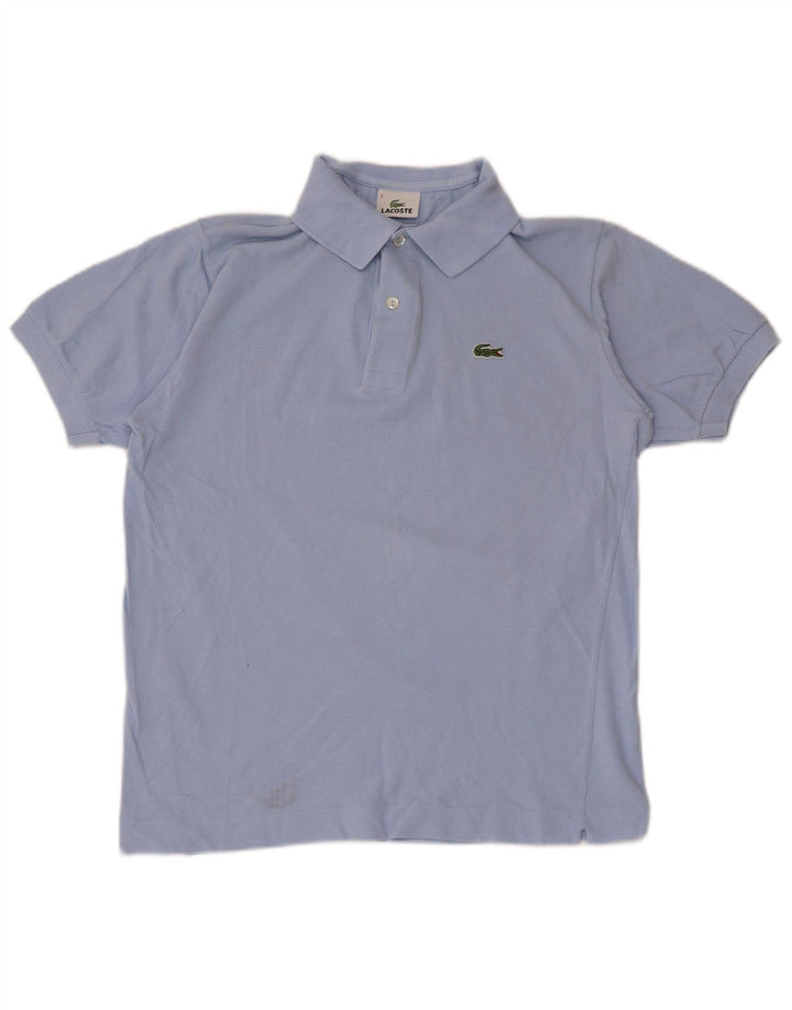 Ανδρικό μπλουζάκι πόλο Lacoste, μέγεθος 3, μικρό μπλε βαμβακερό