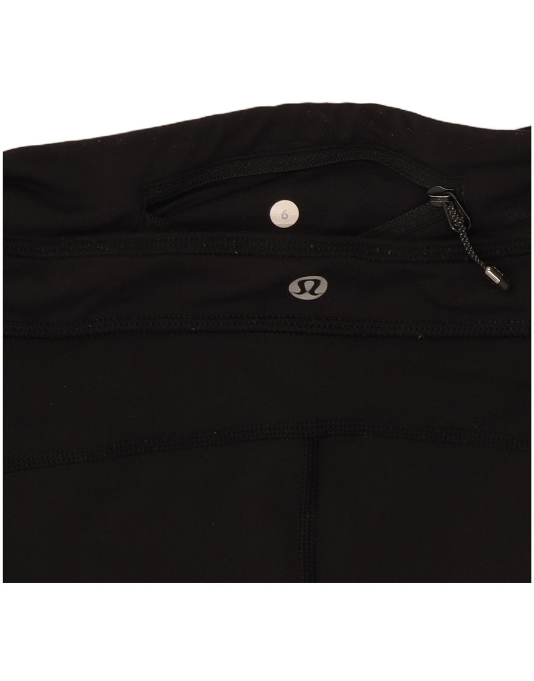 Γυναικείο κολάν LULULEMON US 6 Μεσαίο Μαύρο