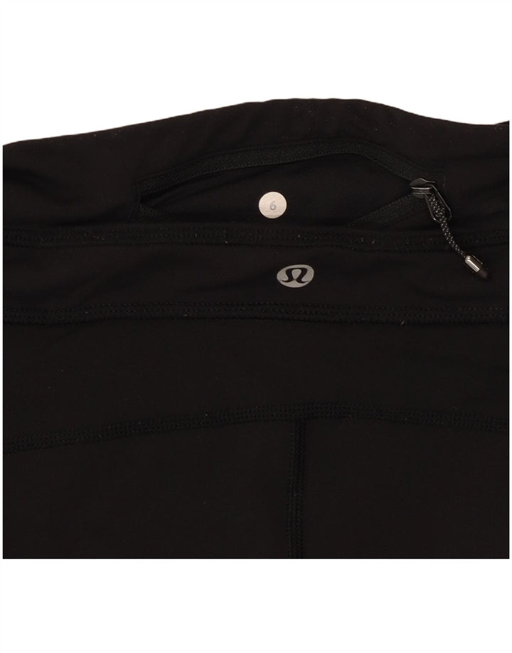 Γυναικείο κολάν LULULEMON US 6 Μεσαίο Μαύρο