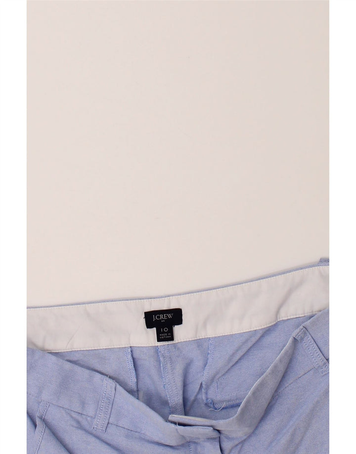 J. CREW Womens Hot Pants US 10 Large W34 Blue Cotton Vintage J. Crew and Second-Hand J. Crew from Messina Hembry 
