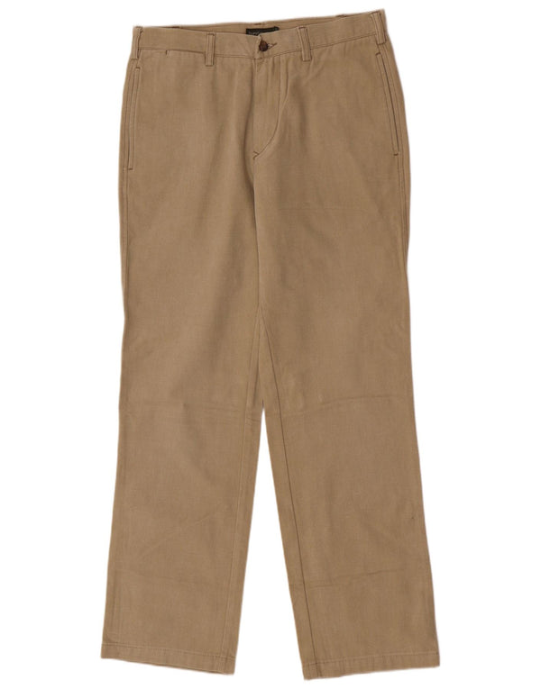 Ανδρικό ίσιο παντελόνι Chino Henry s IT 48 Medium W30 L30 Beige