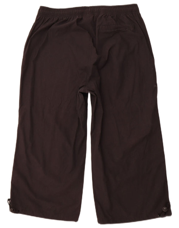 CHAMPION Γυναικεία φόρμα φόρμας Capri UK 20 2XL Μαύρο βαμβακερό