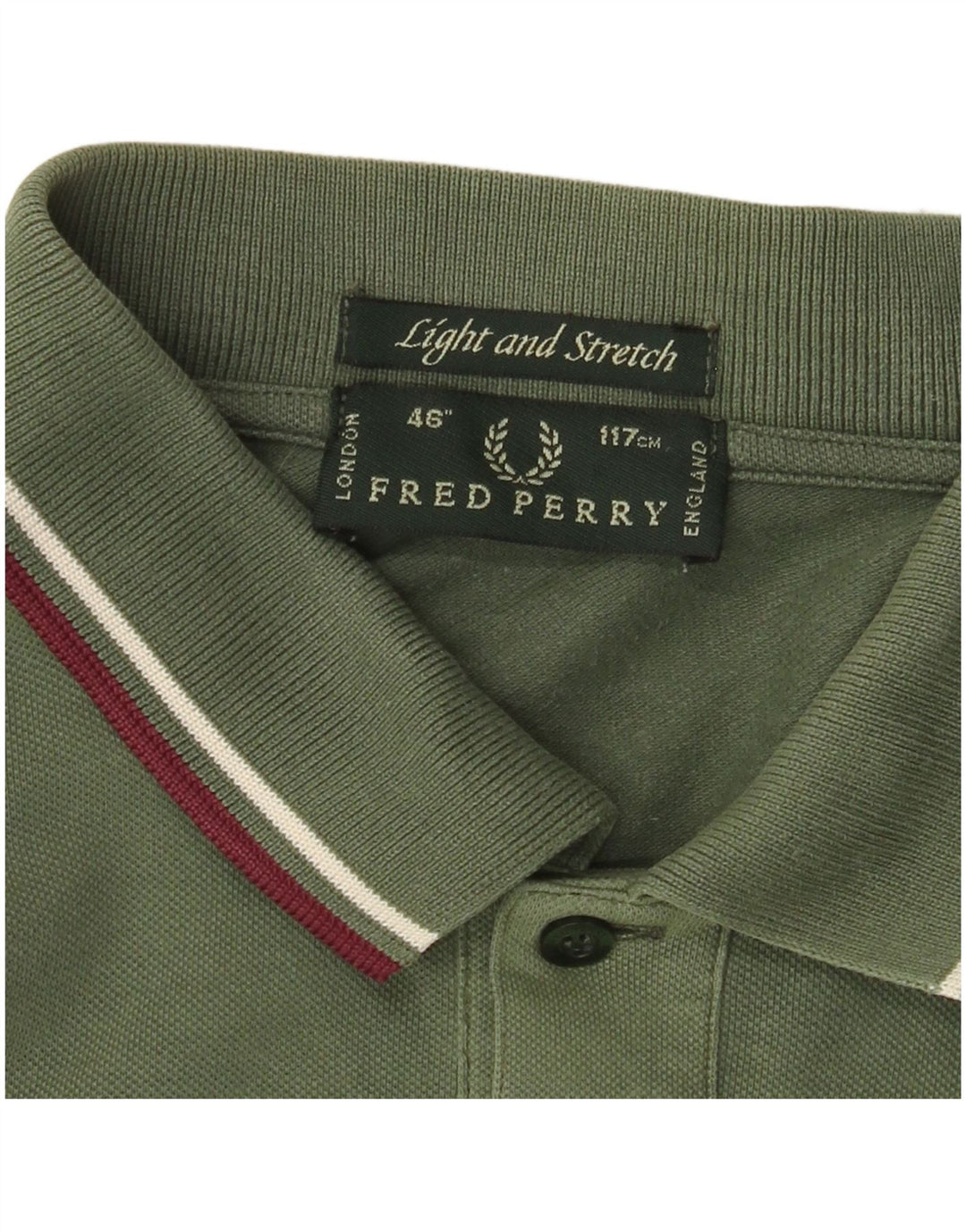 FRED PERRY Ανδρικό πουκάμισο πόλο πράσινο μεγάλο