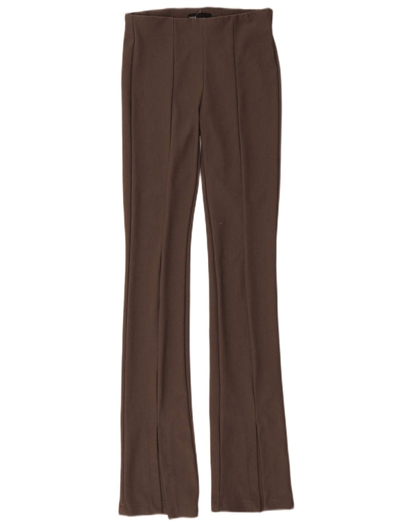 Zara Γυναικείο Flare Casual Παντελόνι XS W24 L34 Γκρι