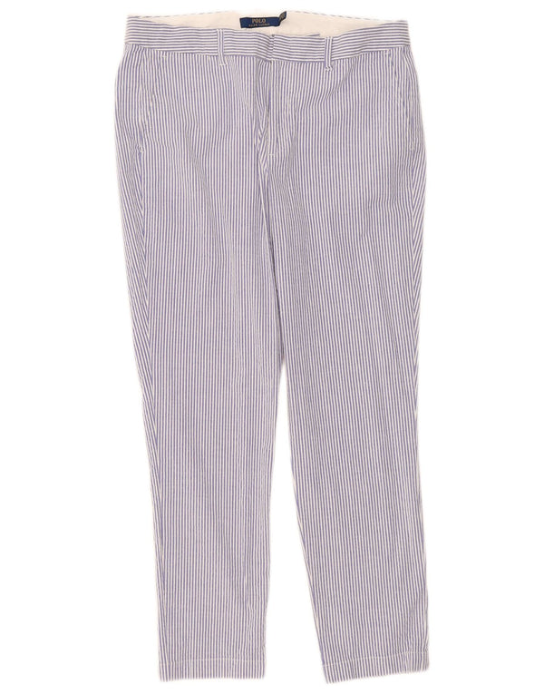 Polo Ralph Lauren Γυναικείο παντελόνι Chino EU 8 Medium W38 L28 Blue Pinstripe