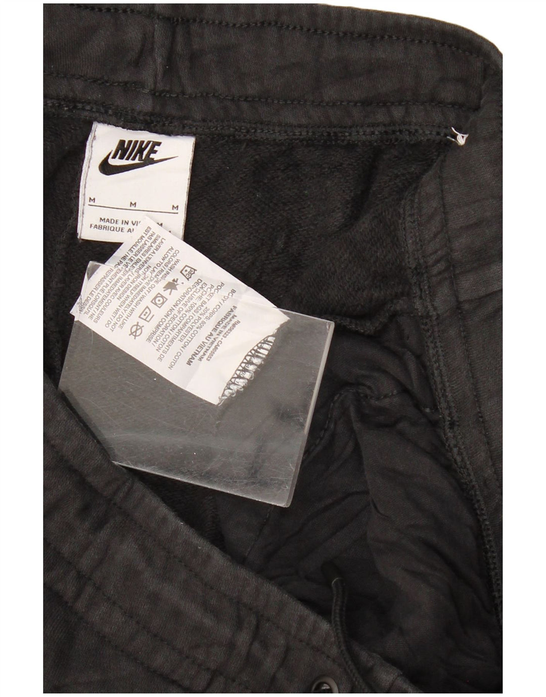 Γυναικεία αθλητική φόρμα NIKE Παντελόνι Joggers UK 14 Μεσαίο μαύρο βαμβακερό
