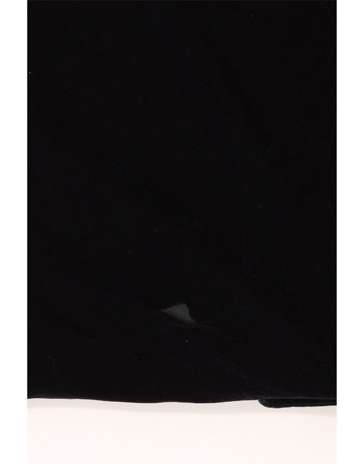 Γυναικείο βελούδινο πανωφόρι Jaeger UK 14 Medium Navy Blue Polyester