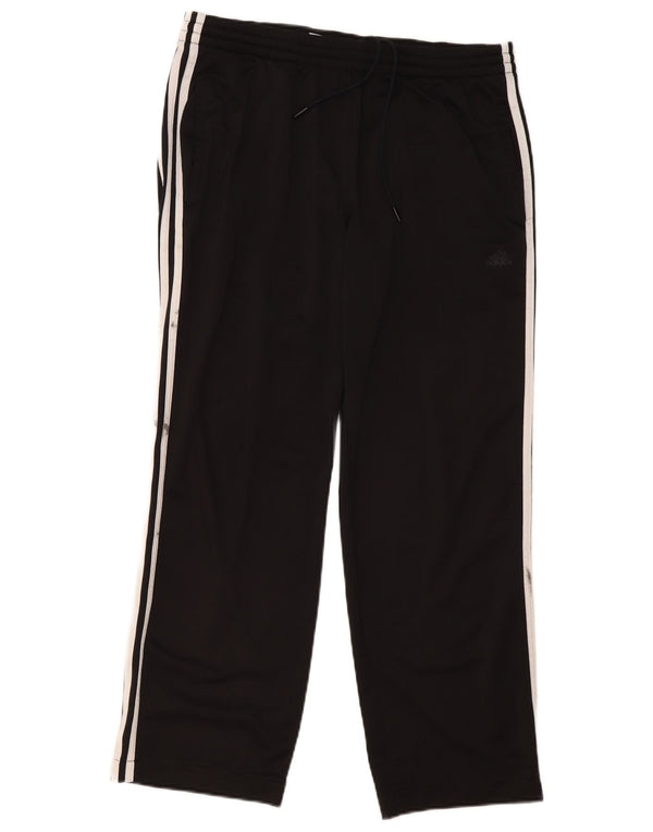 Ανδρική αθλητική φόρμα Adidas Παντελόνι μεγάλο μαύρο πολυεστέρα