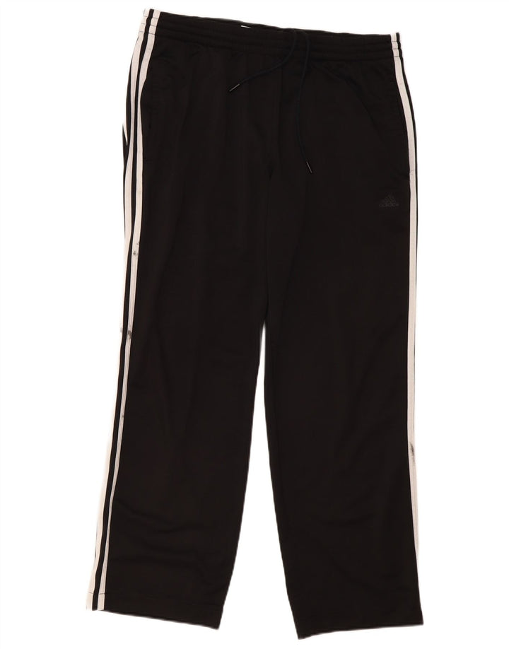 Ανδρική αθλητική φόρμα Adidas Παντελόνι μεγάλο μαύρο πολυεστέρα