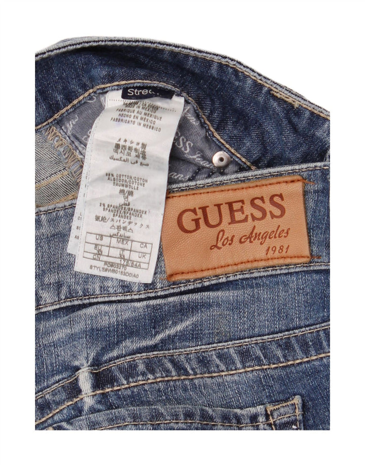 Guess Ανδρικό Stretch Slim Jeans W33 L32 Μπλε βαμβακερό