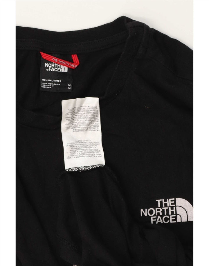 Ανδρικό T-Shirt North Face Top Μεσαίο μαύρο βαμβακερό