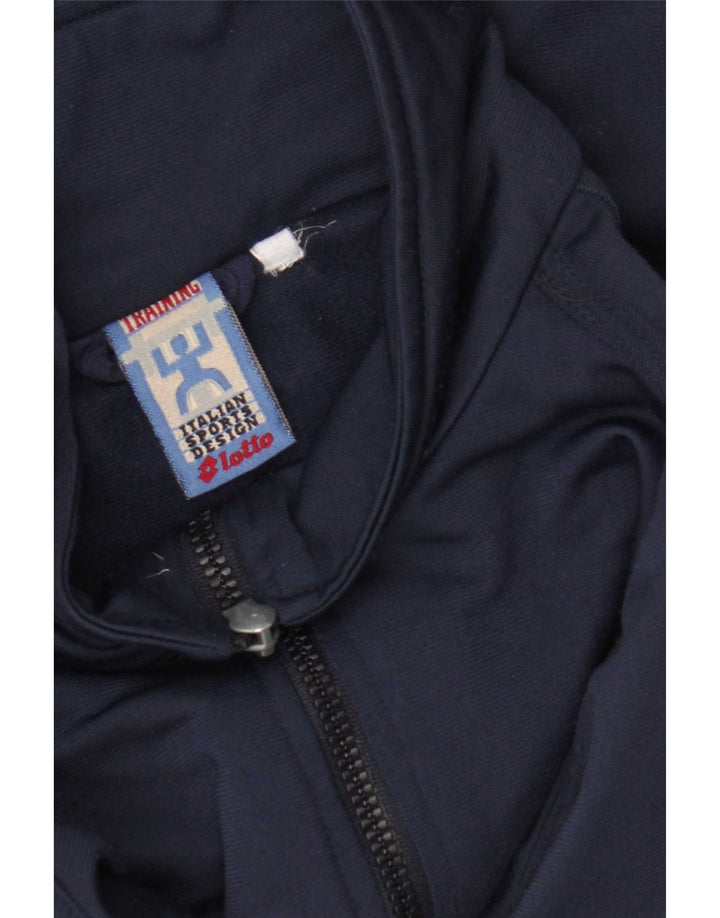 Ανδρική φόρμα Lotto Graphic Top Jacket Large Navy Blue