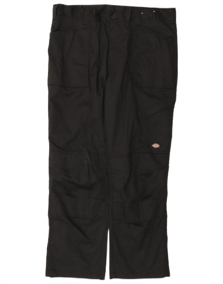 Ανδρικό ίσιο παντελόνι Cargo Dickies W38 L28 Μαύρο πολυεστέρα