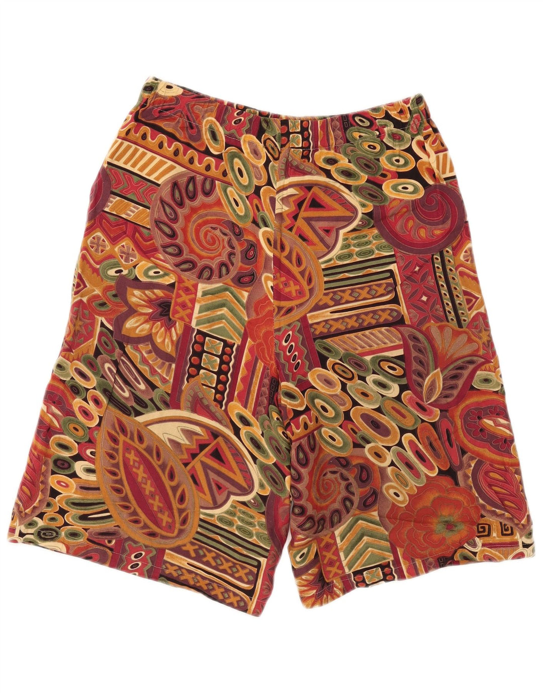 Vintage γυναικείο casual σορτς W30 μεσαίο πολύχρωμο φλοράλ