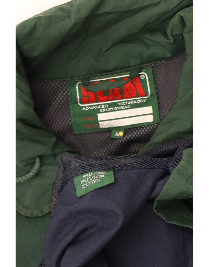 Ανδρικό μπουφάν βροχής Slam Loose Fit UK 36 Small Green Polyester