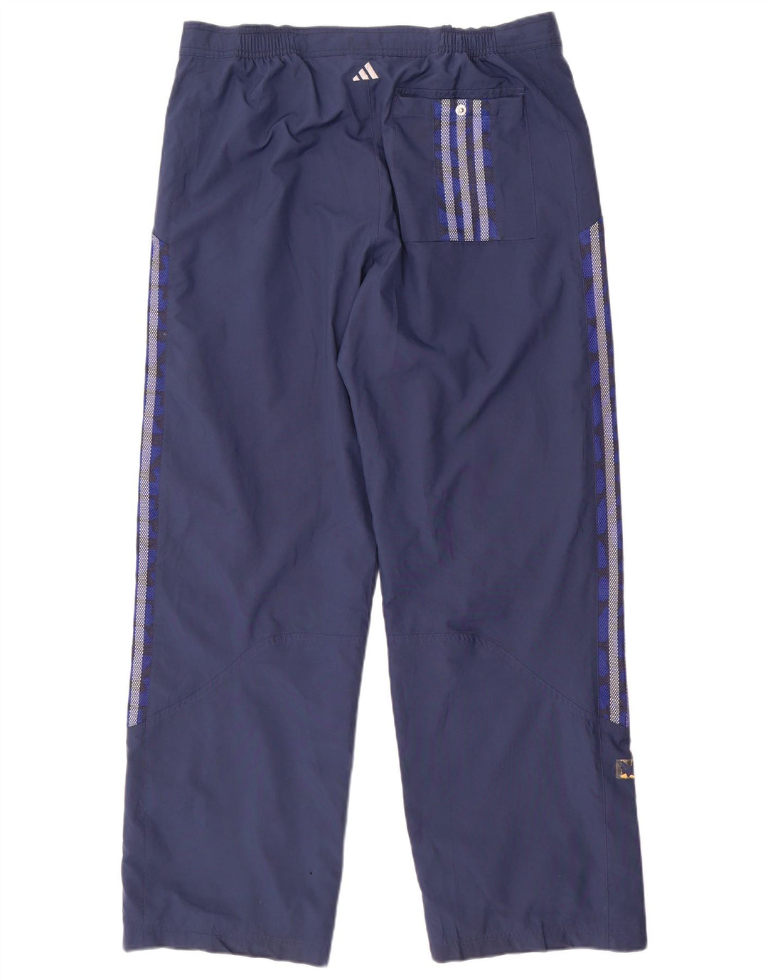 Ανδρικό αδιάβροχο παντελόνι Adidas μεγάλο μπλε ναυτικό πολυεστέρα