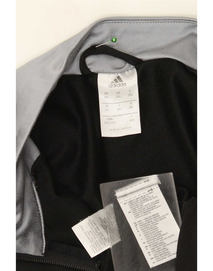 Ανδρική φόρμα Adidas Top Jacket 2XL Black Colourblock Polyester