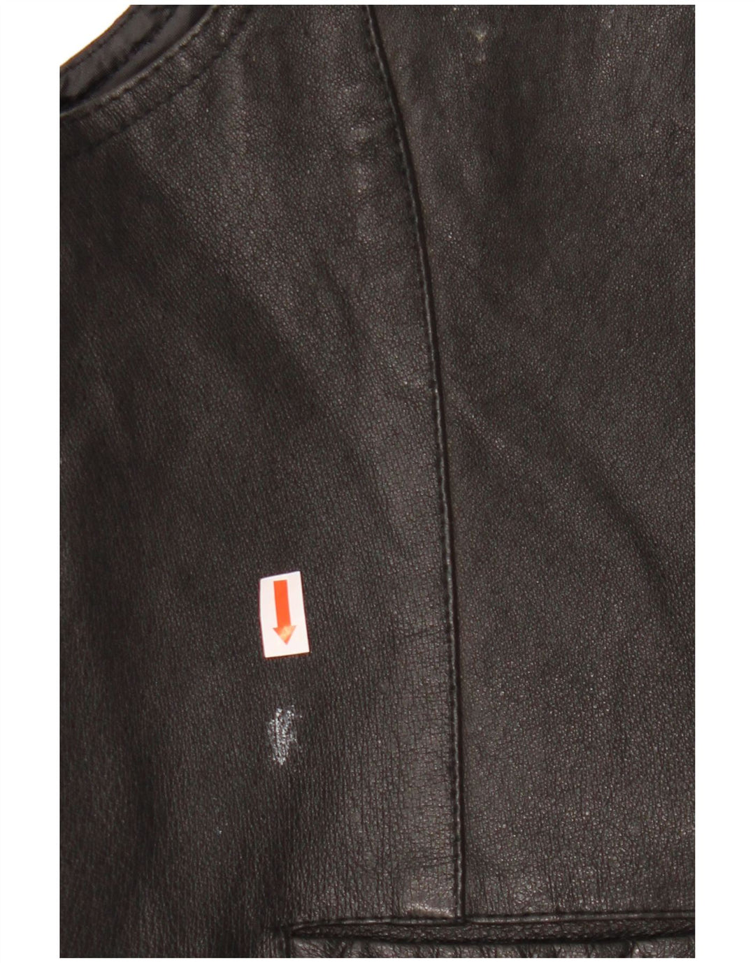 Ανδρικό δερμάτινο γιλέκο John F Gee Δερμάτινο μεσαίο μαύρο