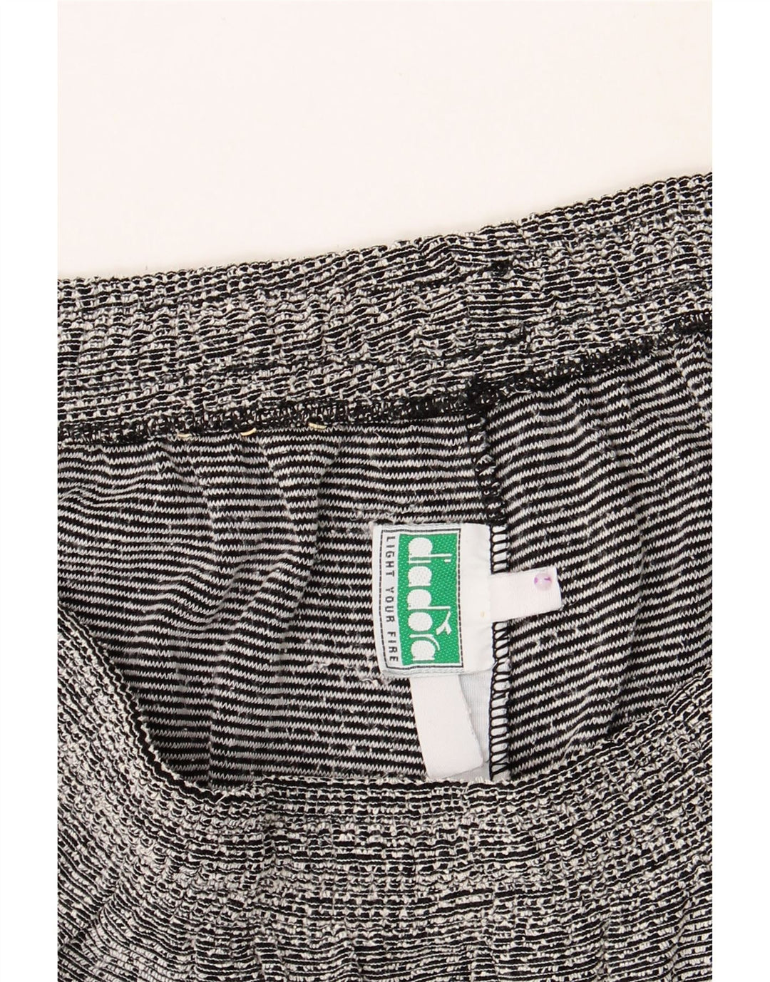 DIADORA Mens Graphic Sport Shorts Large  Grey Vintage Diadora and Second-Hand Diadora from Messina Hembry 