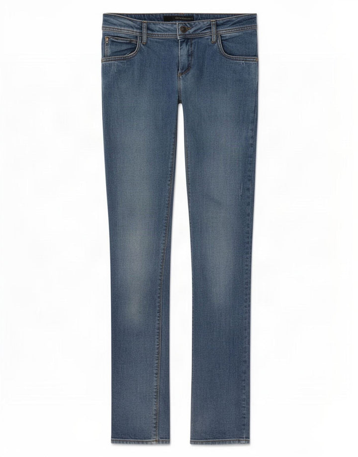 Calvin Klein Γυναικείο Slim Jeans W28 L32 Μπλε βαμβακερό