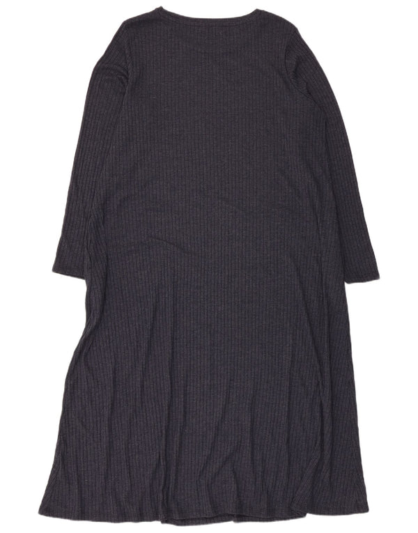 Marks & Spencer Γυναικείο φόρεμα Jumper UK 18 XL Navy Blue Polyester