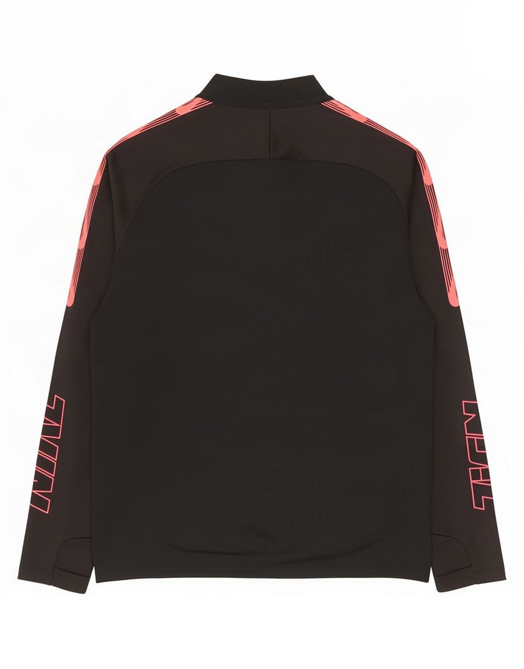 Ανδρική φόρμα Nike Dri Fit με φερμουάρ πουλόβερ στο επάνω μέρος, μεσαίο μαύρο χρώμα