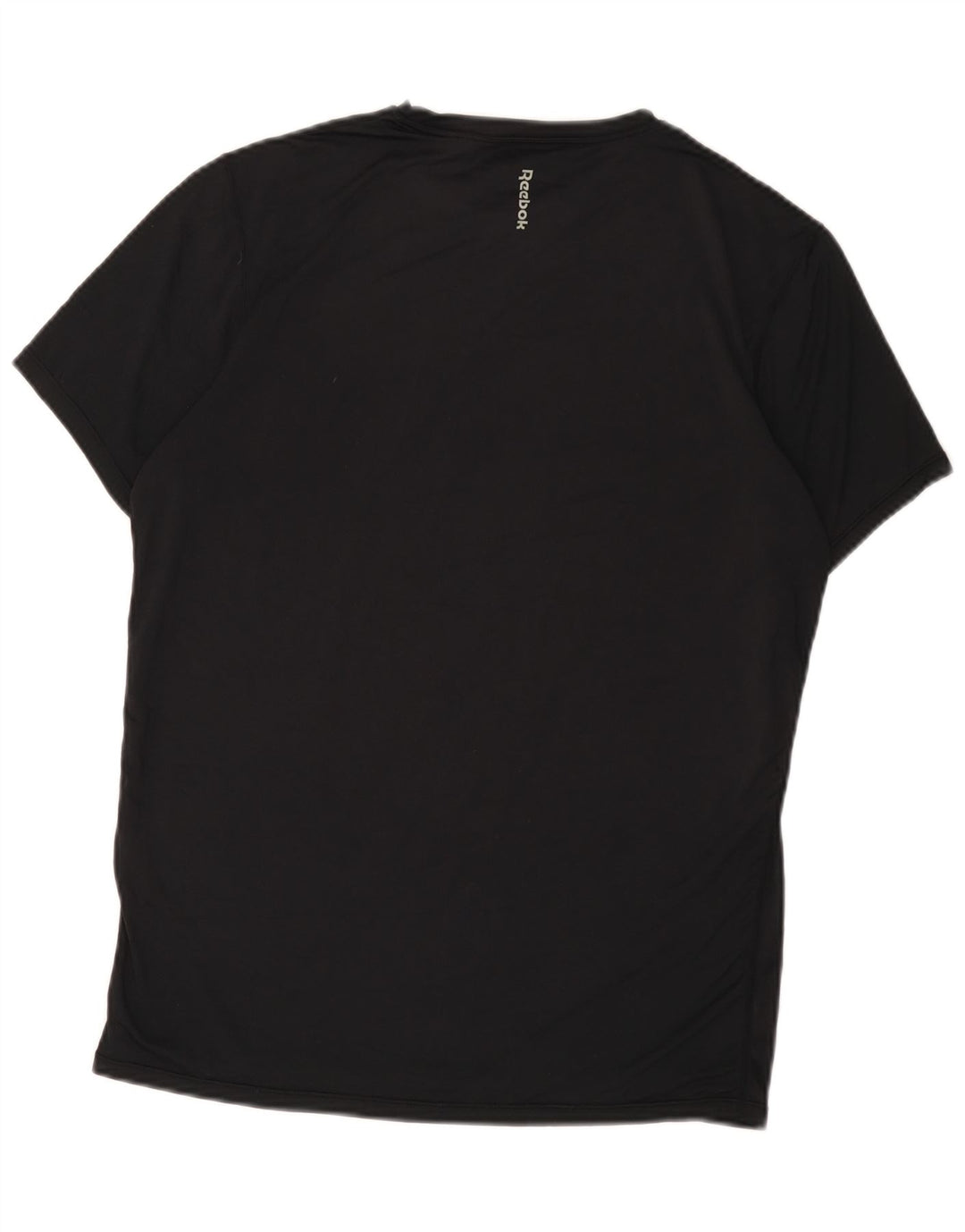 Ανδρικό T-Shirt Reebok Top Medium Μαύρο Πολυεστέρας