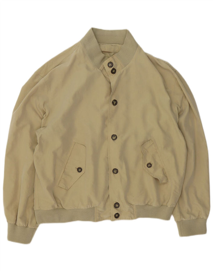 GIOLE Mens Bomber Jacket UK 40 Large Green