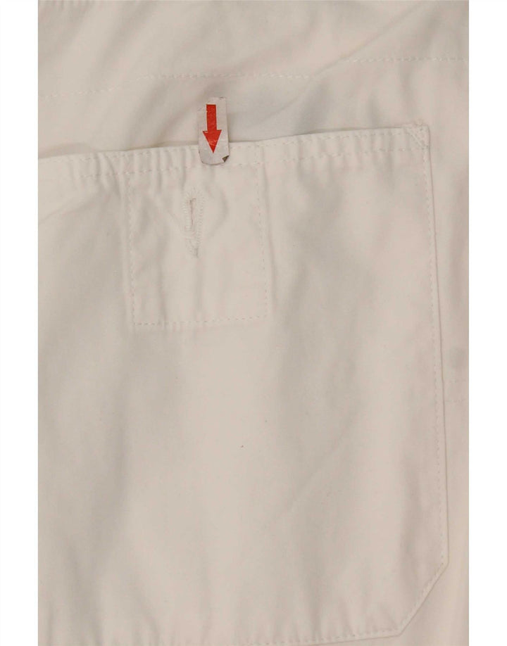 Ανδρικό σορτς Chino Belfe W30, μεσαίο λευκό βαμβακερό