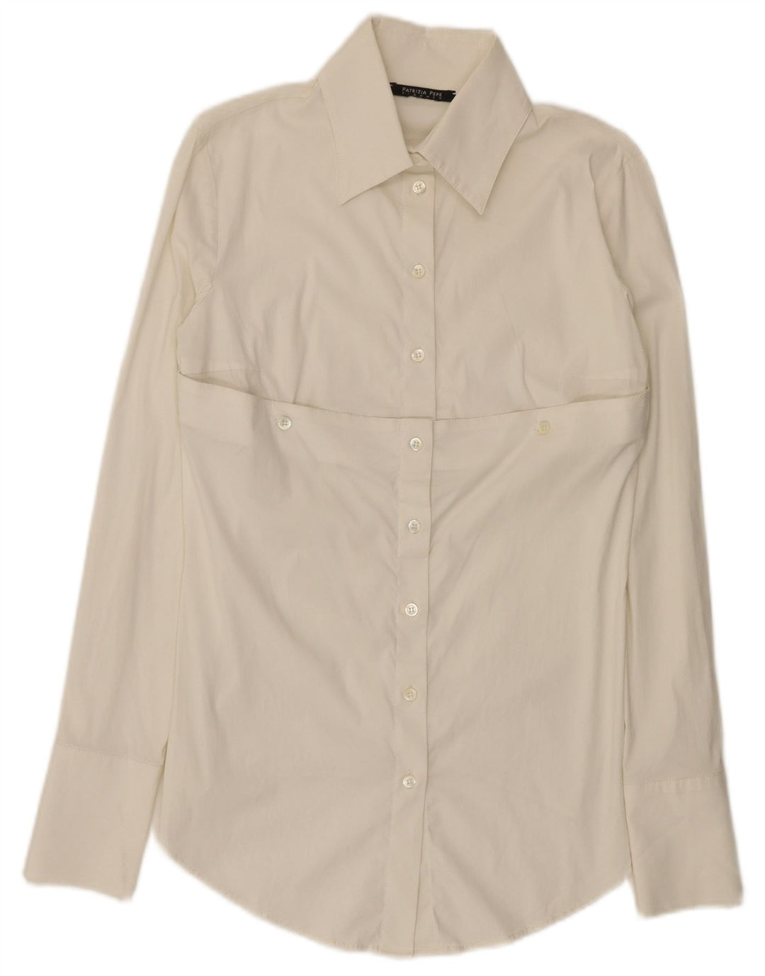 Patrizia Pepe γυναικείο πουκάμισο UK 12 Medium White