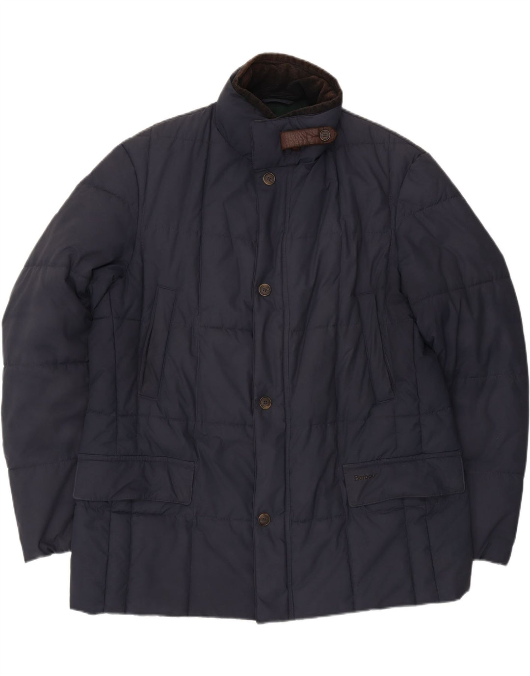 Ανδρικό μπουφάν Barbour με επένδυση UK 42 XL Navy Blue Polyester