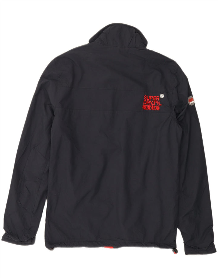 Ανδρικό μπουφάν SUPERDRY The Windhiker Windbreaker UK 36 Small Navy Blue