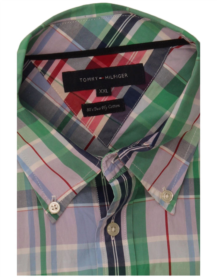 Tommy Hilfiger Ανδρικό πουκάμισο 2XL Πολύχρωμο βαμβακερό καρό