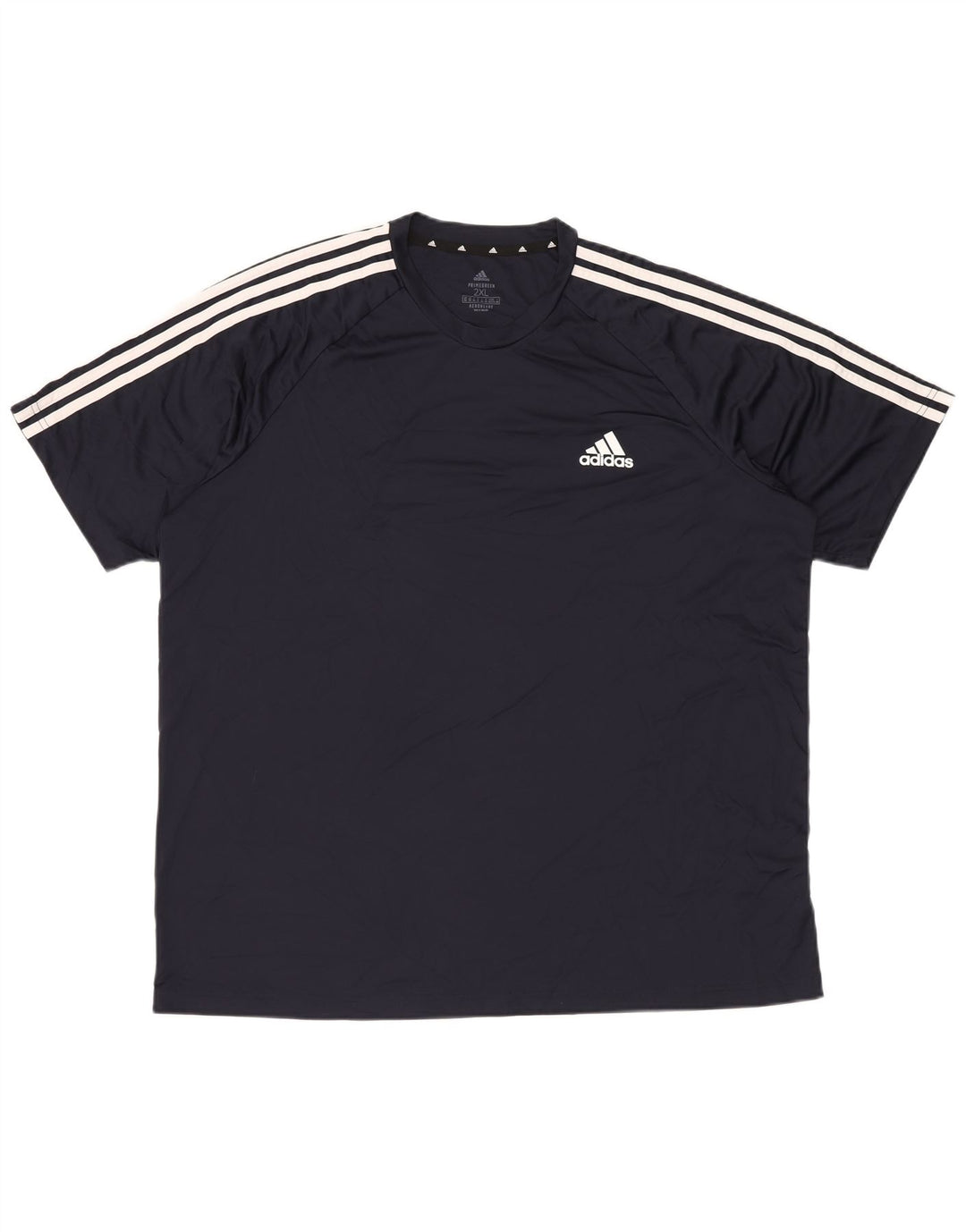 Adidas Ανδρικό T-Shirt Aeroready Top 2XL Navy Blue Polyester