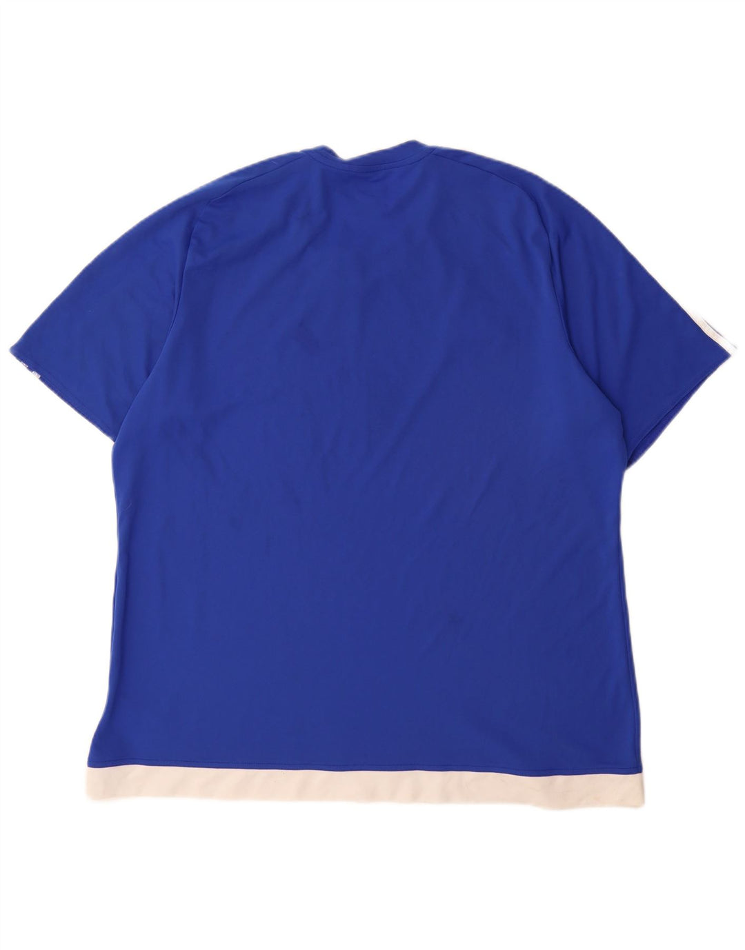 Adidas Ανδρικό T-Shirt Climalite Top 2XL Blue Colourblock Polyester