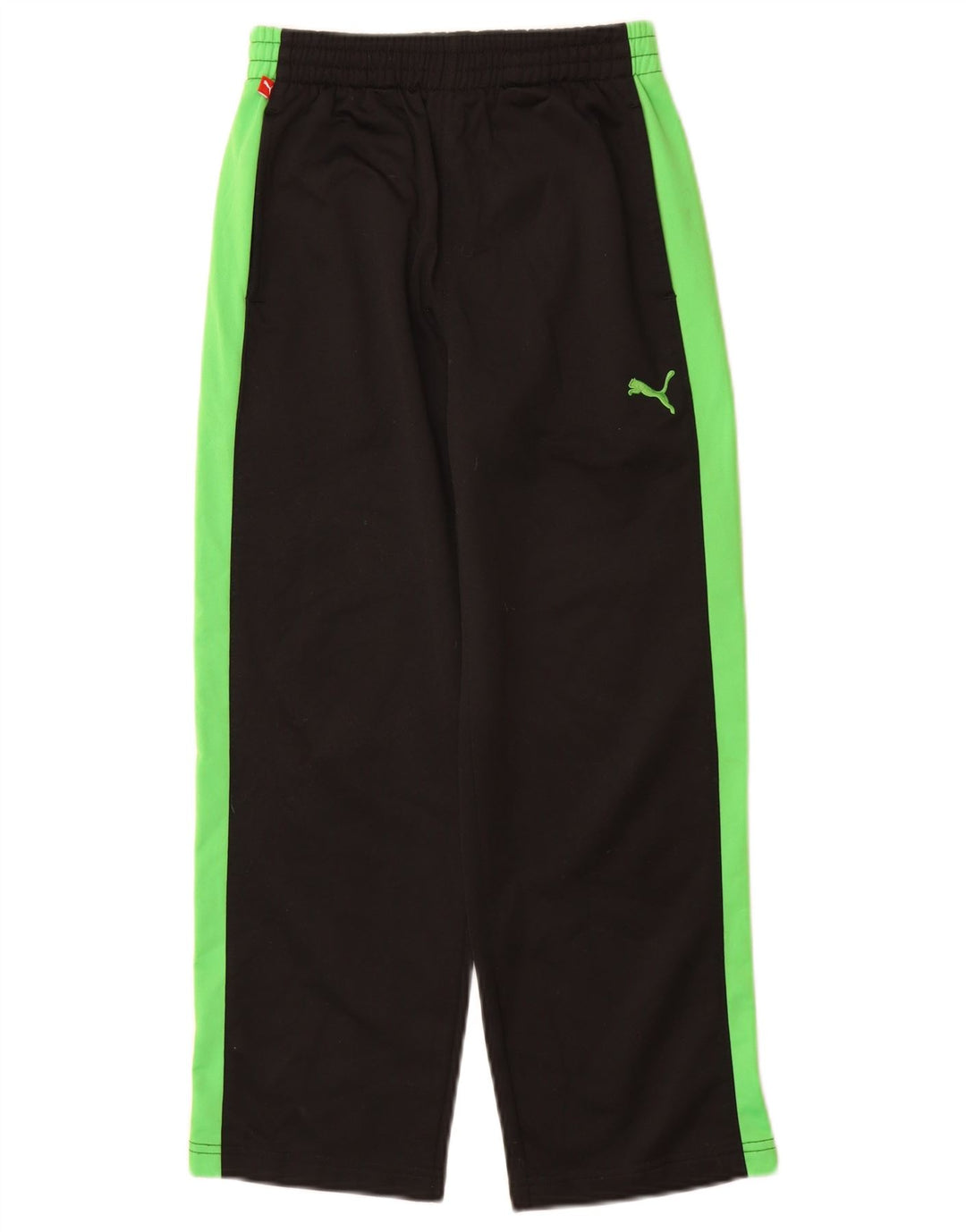 Puma Boys αθλητική φόρμα παντελόνι 7-8 ετών μικρό μαύρο χρώμα πολυεστέρα