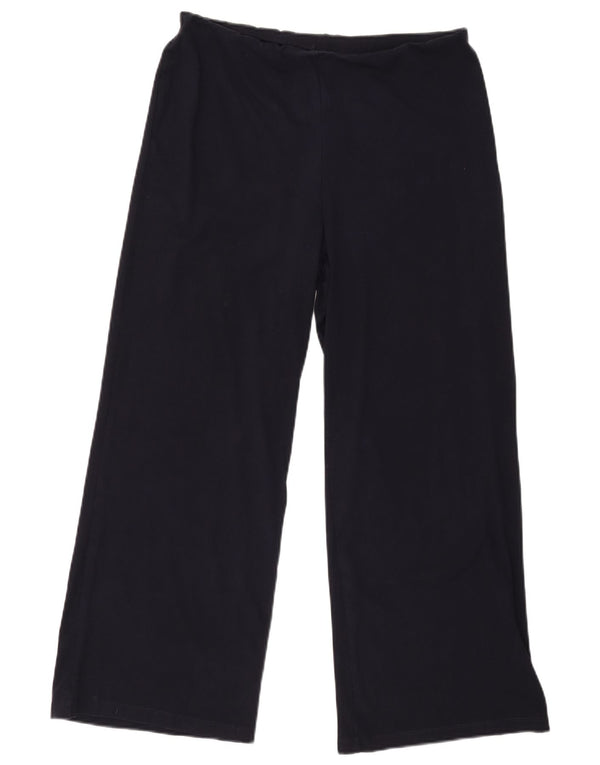 Γυναικεία Casual Παντελόνια Marks & Spencer UK 14 Large W34 L28 Navy Blue